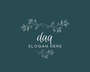 Hairdresser - Elegant Floral Business logo design