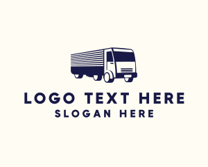 Freight - Express Truck Delivery logo design