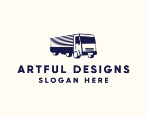 Express Truck Delivery logo design