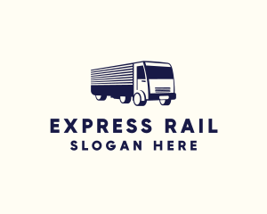 Express Truck Delivery logo design