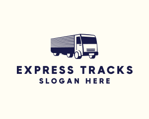 Express Truck Delivery logo design