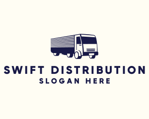 Distribution - Express Truck Delivery logo design