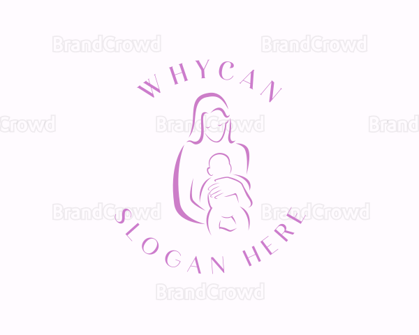 Mother Infant Child Care Logo