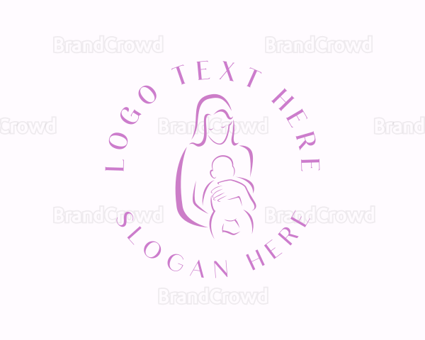 Mother Infant Child Care Logo