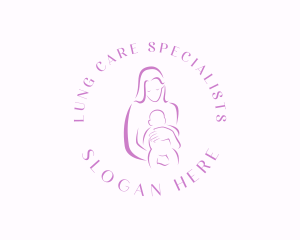 Mother Infant Child Care logo design