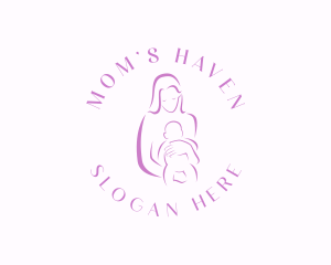 Mother Infant Child Care logo design