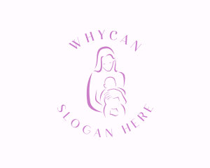 Adoption - Mother Infant Child Care logo design