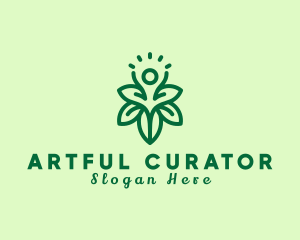 Floral Human Nature logo design