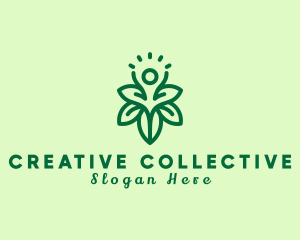 Floral Human Nature logo design