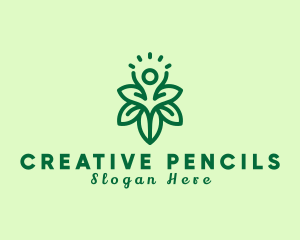 Floral Human Nature logo design