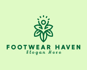 Floral Human Nature logo design