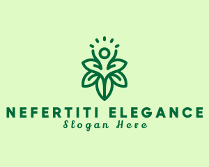 Floral Human Nature logo design