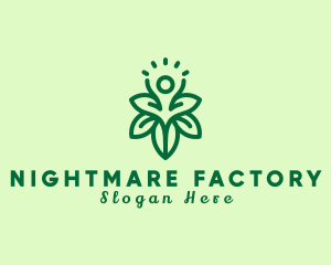 Floral Human Nature logo design