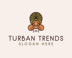 Turban - Turban Arabian Man logo design