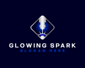 Laser Metal Cutting logo design