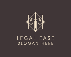 Lawyer Scale Office logo design
