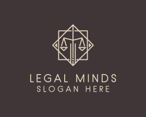 Jurist - Lawyer Scale Office logo design