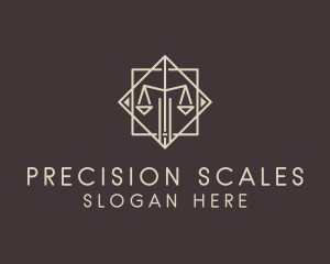 Lawyer Scale Office logo design