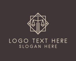 Lawyer - Lawyer Scale Office logo design