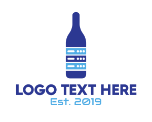 Server - Geek Bar Drink logo design