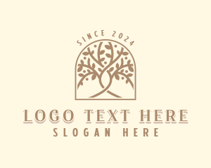 Arborist Tree Garden Logo