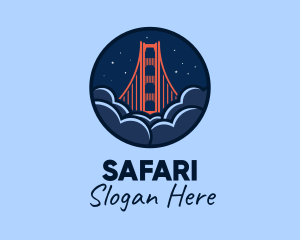 Golden Gate Bridge San Francisco Logo