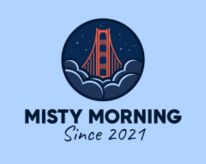 Golden Gate Bridge San Francisco logo design