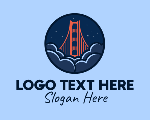 Golden Gate Bridge San Francisco Logo