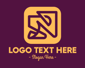 Digital Line Art Logo