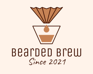 Brewed Coffee Filter  logo design