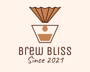 Brewed Coffee Filter  logo design