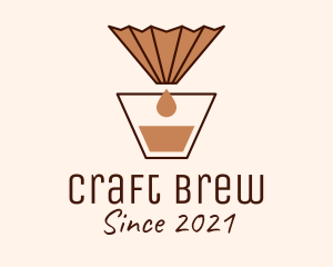 Brewed Coffee Filter  logo design