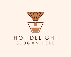 Brewed Coffee Filter  logo design