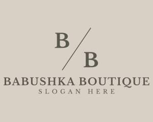 Hipster Boutique Studio logo design