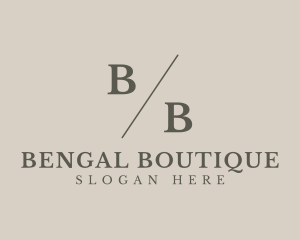 Hipster Boutique Studio logo design