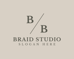 Hipster Boutique Studio logo design