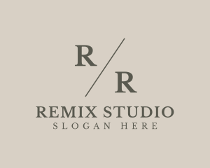 Hipster Boutique Studio logo design