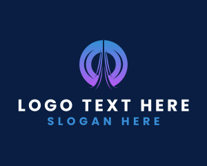 Letter T - Logistics Fast Cargo logo design