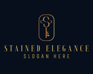 Elegant Letter S Key logo design