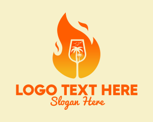 Lounge - Sunset Grill Resort logo design