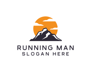 Mountain Climbing Peak Logo