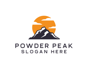 Mountain Climbing Peak logo design