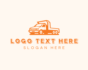 Dispatch - Delivery Truck Shipment logo design