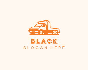 Forwarding - Delivery Truck Shipment logo design