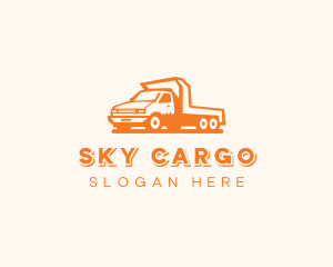 Delivery Truck Shipment logo design