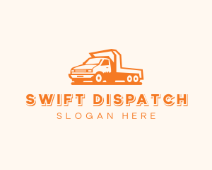 Delivery Truck Shipment logo design