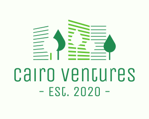  Eco Park Building logo design