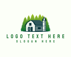 Homestead - Farm Agriculture Barn logo design