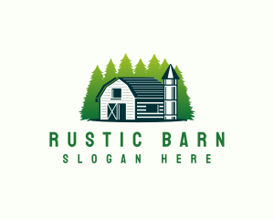 Farm Agriculture Barn logo design