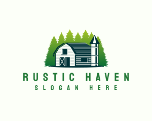 Homestead - Farm Agriculture Barn logo design